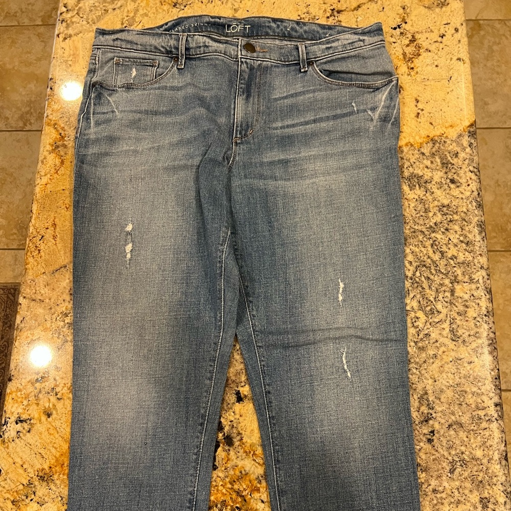 Loft Jeans Relaxed Skinny